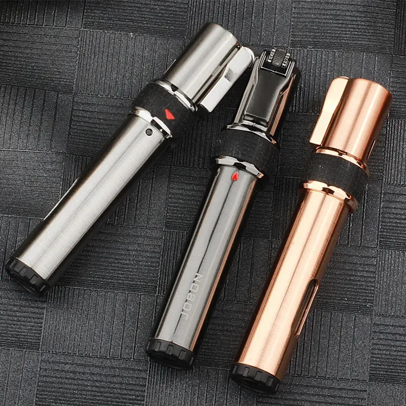 JOBON Torch Lighter Grinding Wheel Windproof Cigar Lighters Countious Flame