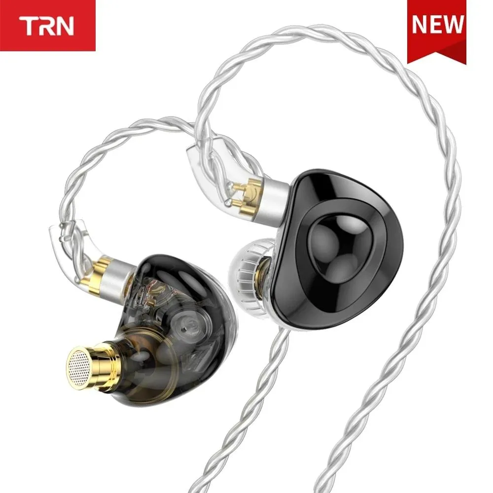 Headphones TRN MT4 In Ear Earphone Bass HIFI Monitor Earbuds Noise Cancelling Earplugs Music DJ Sport Wired Headset With Detachable Cable