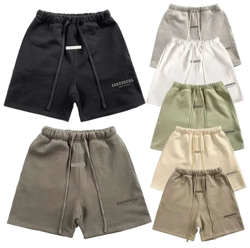 Mens Womens Designer Ess Shorts ملابس الملابس Essen للجنسين السراويل القصيرة الرياضية الموضة القصيرة الشارع على طراز المد والركب طول الركبة فضفاضة