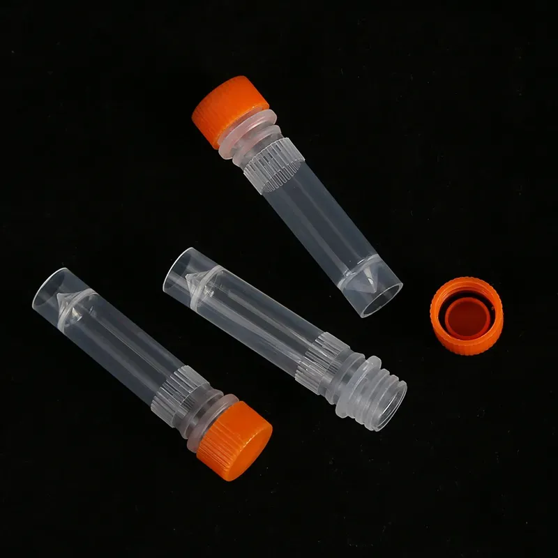 1.5ml Cryopreservation Tube Laboratory Freezing Tubes Centrifuge Tube Cryo-Tubes For Lab Analysis With Screw Cap