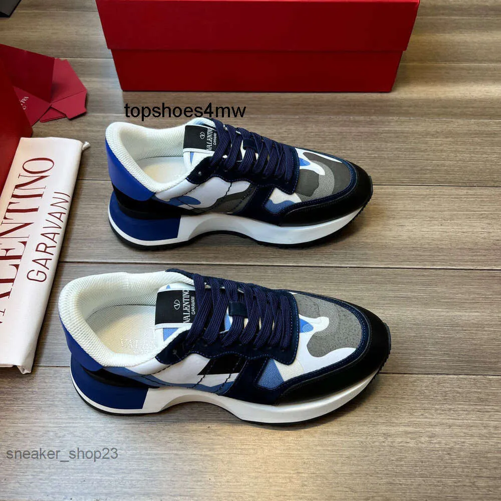 Men's Fashion Sneakers: V-Logo Runners, Embroidered Lace-Up Design,  Elevated Sole, Comfortable Sports Casual Walking Shoes Valentine's Day  Gift