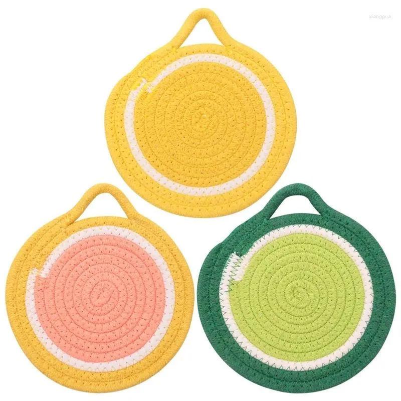 Ensemble de porte-casseroles, assiettes, maniques de cuisine pour casseroles et poêles, sous-verres élégants, tapis de cuisson