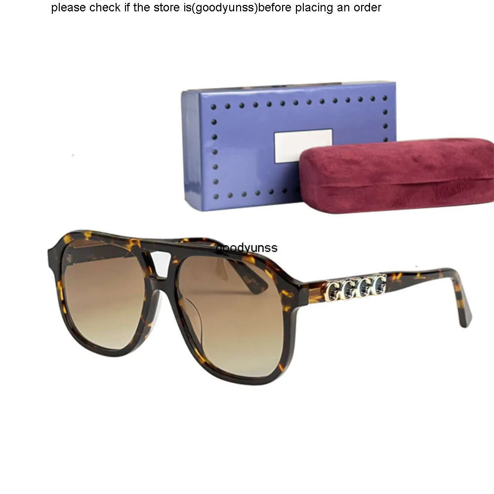 Guucci Luxury Designer Sunglasses UV400 1188レトロアイウェア有名なブランドoem odm sung glasses outsoor popular frames女性メンズサングラス