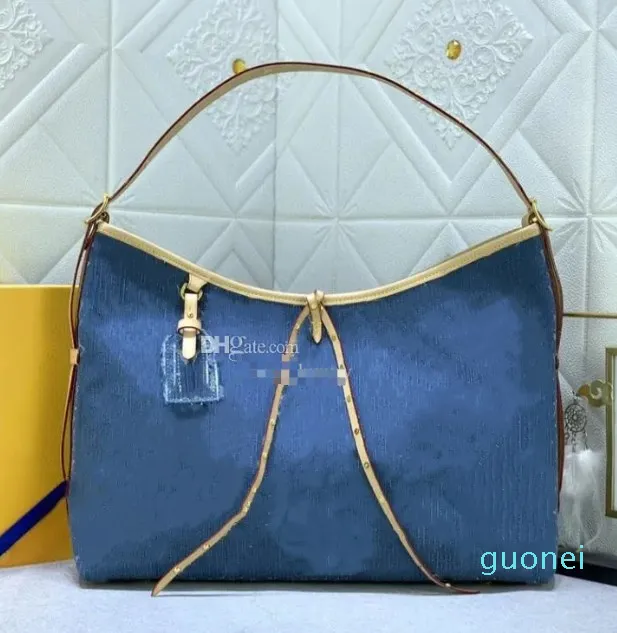 Designerka torba na ramię dżins torebka torebka torebka hobo sprzęgło wieczór duży pojemność torba crossbody torba 2024