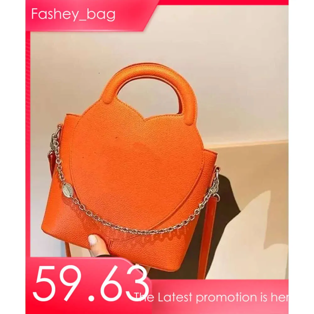 Real cowhide bag bucket bag women one shoulder crossbody bag designer handbag Litchi grain chain decoration tote luxury shopping bags leather bags purses backpack