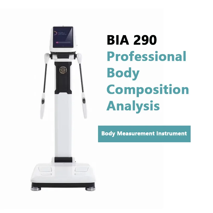 Verwendung in der Klinik: Analyse der Körperzusammensetzung, Fettnährstofftest, BMI-Messung, Scannen, MFBIA, bioelektrisches Impedanz-4-Elektroden-Analysegerät