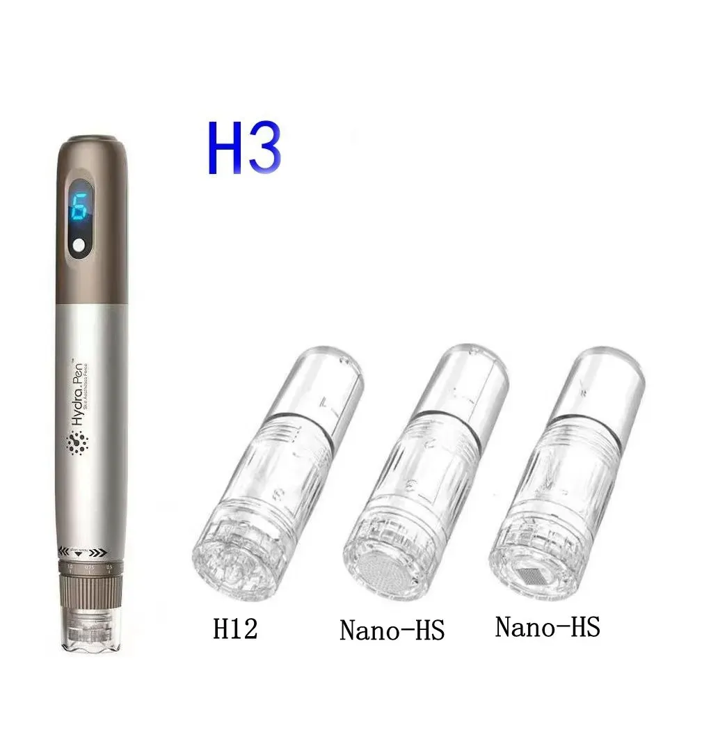 Cartouches d'aiguilles pour stylo Hydra Pen H3 Microneedling H12 Nano-HS Nano-HR Aiguilles LL