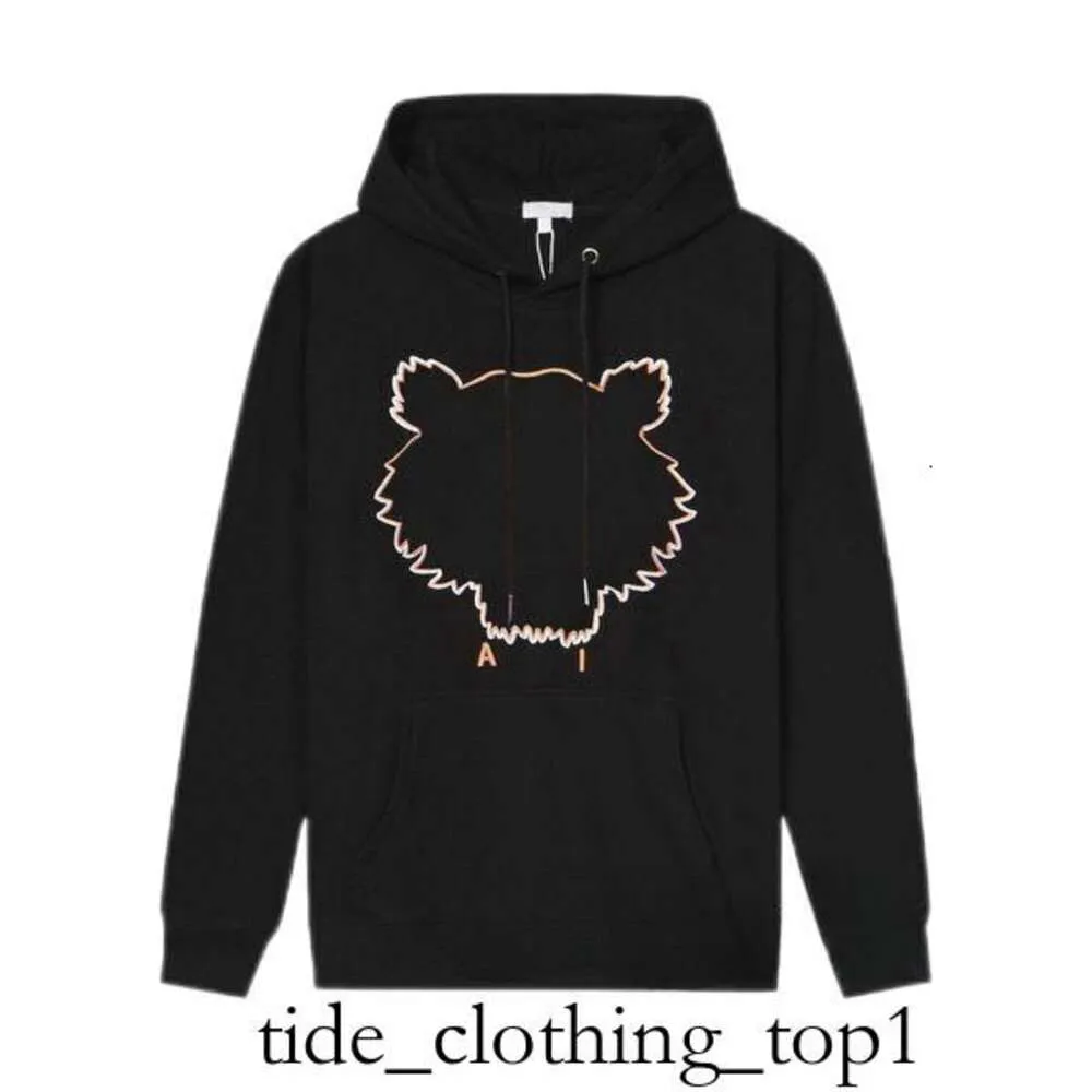 Designer Kenzo Hoodie Men Hoodie Sweatshirts Women Hoodie Kenzos Tiger Head Advanced Designer Fashion Embroidery Round Kenzo Shortwigs Ralphs Laurene Sweater 45