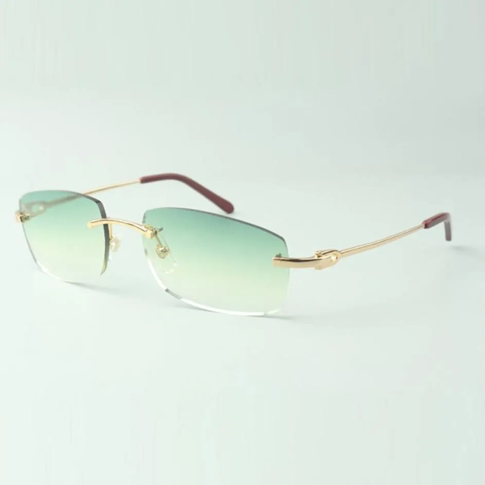 Direct S Designer-Sonnenbrille 3524026 mit Metalldrahtbügeln, Brillengröße 18-140 mm276z