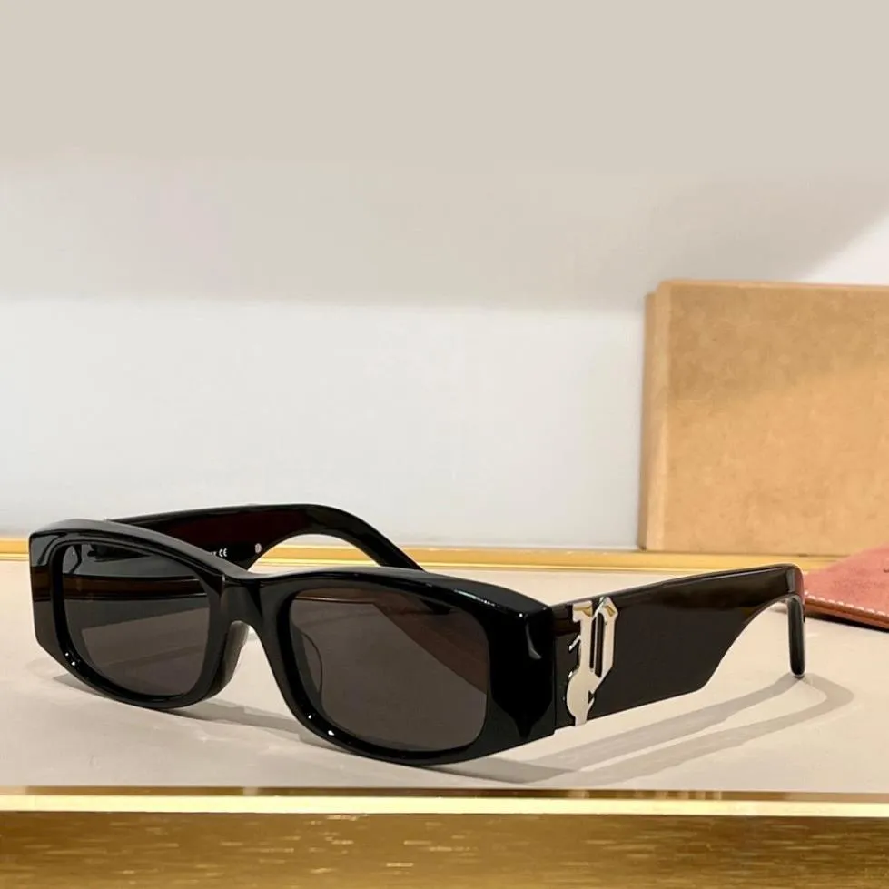 Óculos de sol dourado preto cinza escuro para homens, armação grossa, moda verão, tons de sol, proteção uv400, óculos 276f