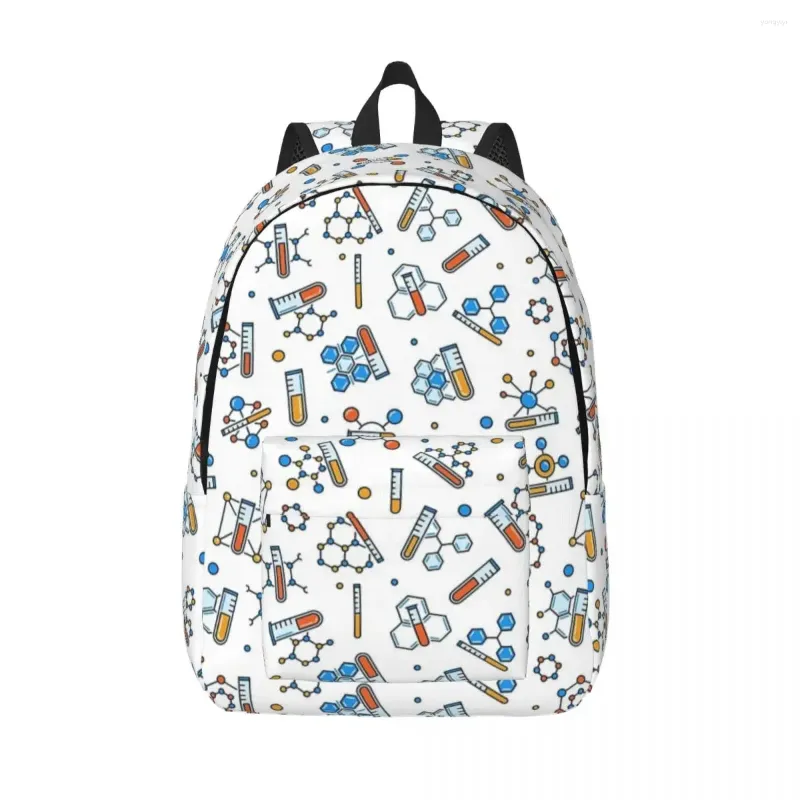 Backpack Niesamowita chemia kobieta małe plecaki chłopcy dziewczęta Bookbag Waterproof Waterproof Torka na ramię przenośność laptopa szkolna plecak