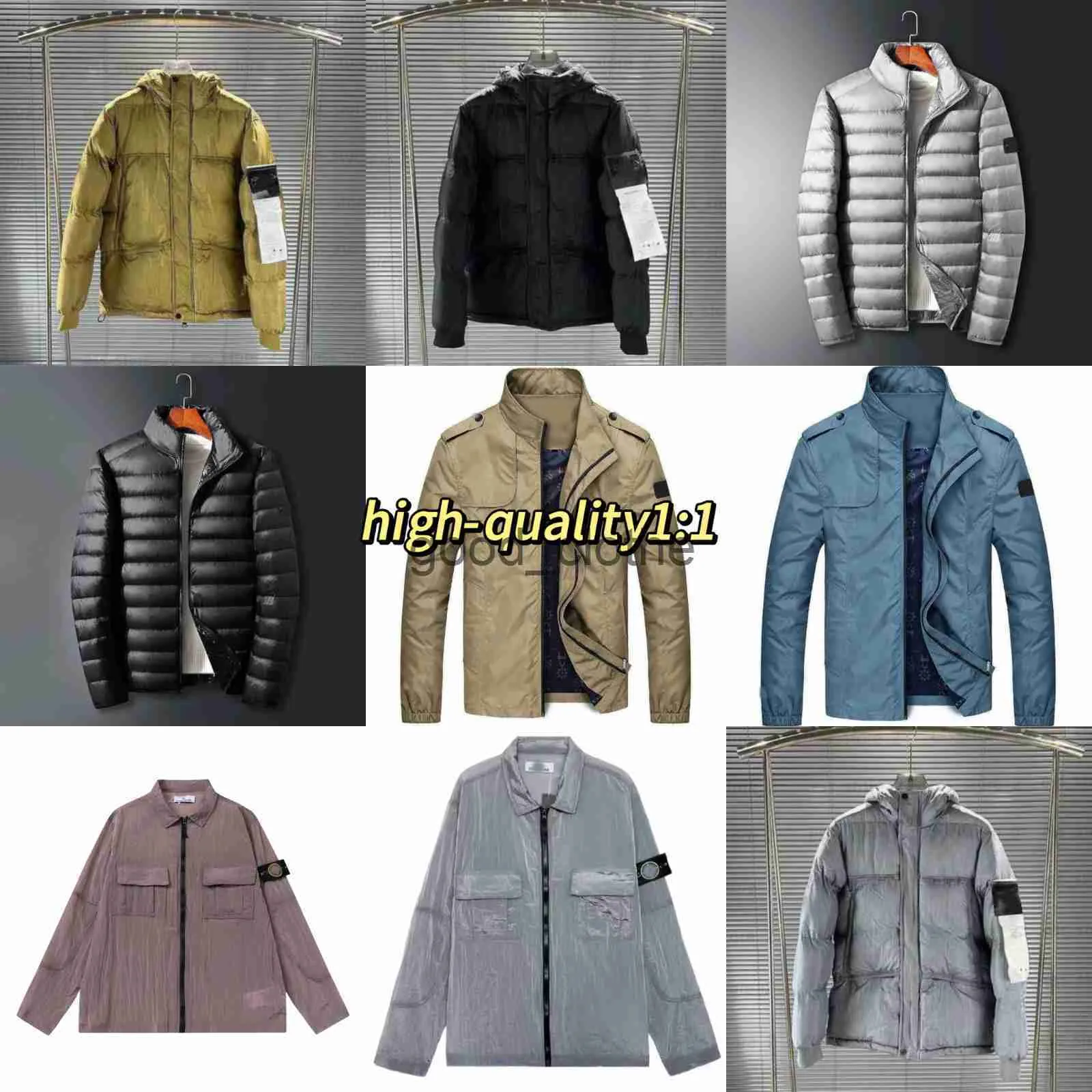 Stones Island Man Jumper Grapestone Jaquetas Stones Island Veste Cp Cp Outerwear Designer Cp Jacket Top Oxford Respirável Portátil Alto cp XDG2