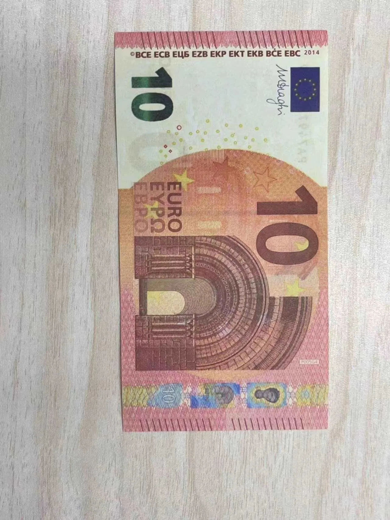 Geld kopiëren Werkelijk 1:2 formaat herdenkingsbankbiljet Ontwerpmodel Prototype simuleert de valuta van coupon rekwisieten A Qfeah