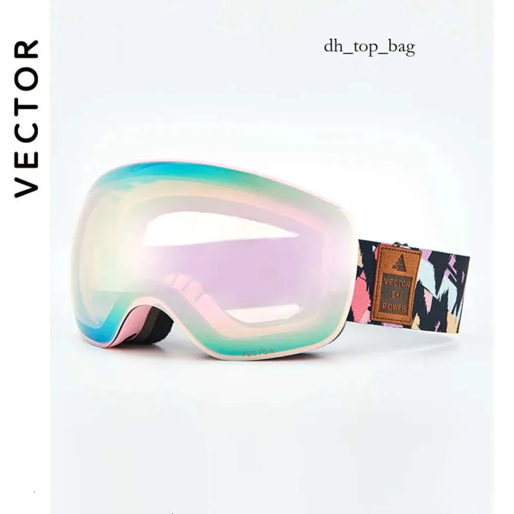 GOGGLE SKI Transmittanza ad alta luce UV400 LIBAGNO INTERCHANGABE LENS CLUCFY GIORNO SIGNI DI SITTURA UOMINI DONNE DONNA ANTIFOG ANTIFOG SHIKE SKIINGSKI GOGGLES 7872