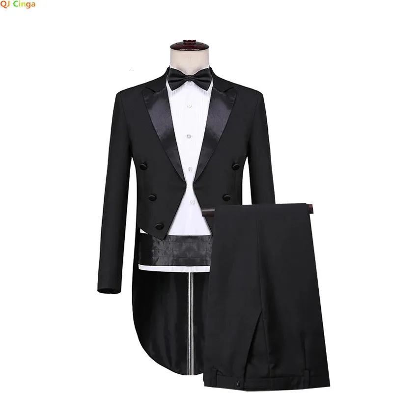 Abito da smoking da uomo, vestibilità aderente, formale, per spettacolo magico, giacca da cosplay, giacca per feste principe, smoking ricamato, blazer cappotti,costumi da spettacolo Abito da smoking da uomo, vestibilità aderente, formale, per spettacolo magico, giacca da cosplay, giacca per feste principe, smoking ricamato, blazer cappotti,costumi da spettacolo