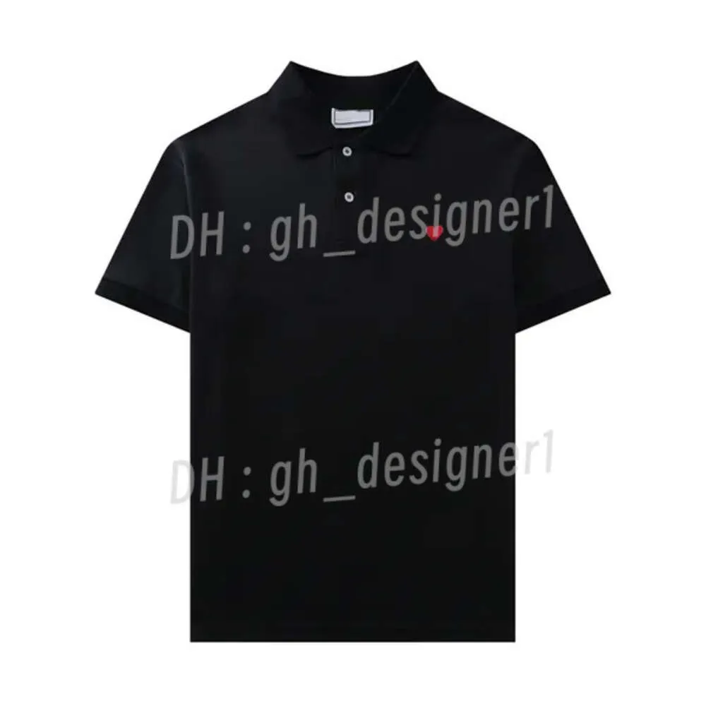 2024 AM1 Paris Fashion Brand Tees Mens Women Designer Luxury High Quality Polo Amis T Shirt Casual Tshirt Round Neck Mens Womens Unisex Tees 18