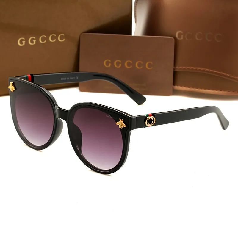 2023 Designer Luxus Frauen GGities Sonnenbrille Männer Brillen Outdoor Shades PC Rahmen Mode Klassische Dame GGities Sonnenbrille Spiegel für Frauen mit Box 5152