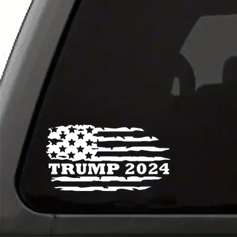 7 5 usa flag trump 2024 car sticker flag decal details 2