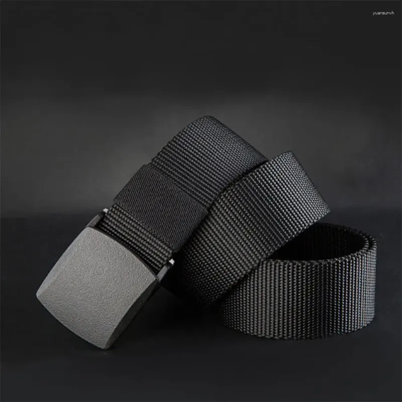 Cinturones Diseñador Jeans Material de cintura Regalo de alta calidad Lona Nylon Cinturón masculino