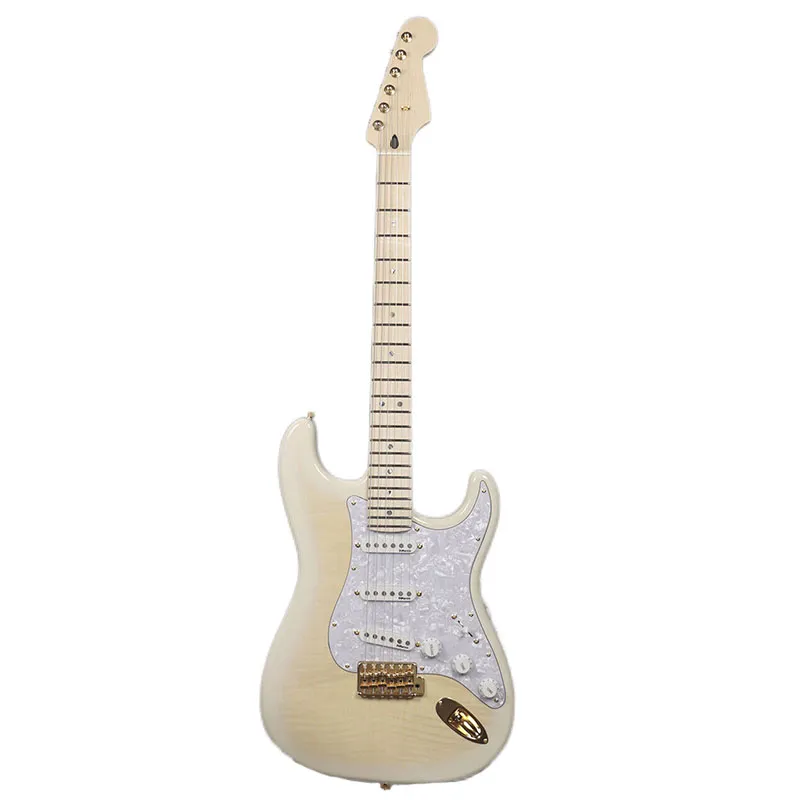 Эксклюзивная гитара Richie Kotzen St See Through White Burst