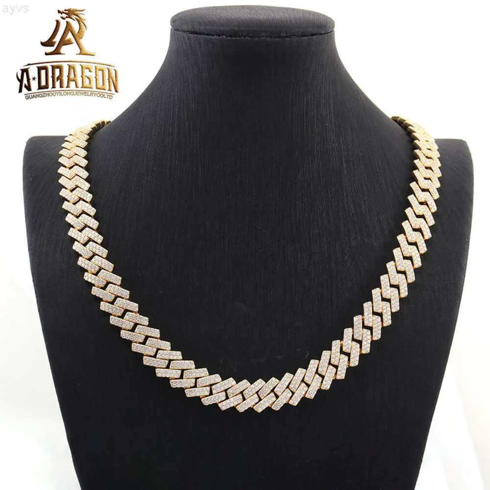 Feiner Schmuck Gold Miami Cuban Chain Hot Selling Shine Brightly 10k 14k 18k Gold Großhandel Cuban Link Chain