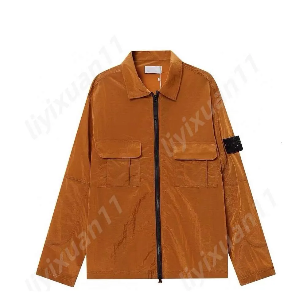 Marca italiana Stones Island Jacket Stonely Islandly Jacket Company Jacket outono e inverno Stonees Islands Mens Stones Sland Jacket Stones Reino Unido Tamanho M-Xxl 4034