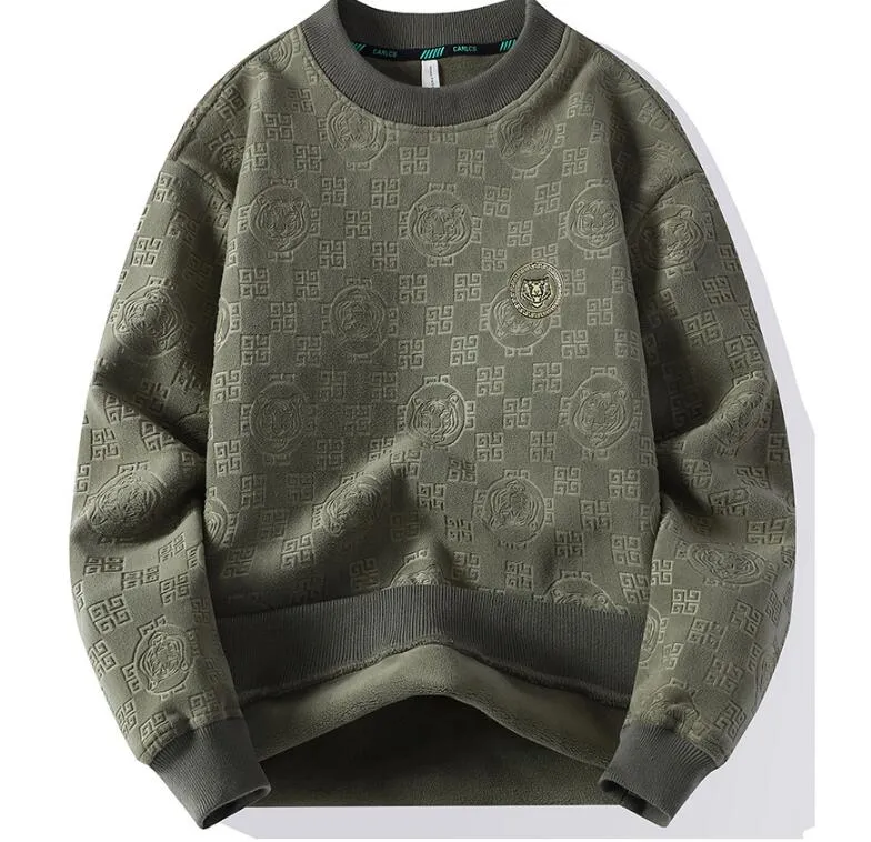 Designer Pullover Sweaters: Loose Knit Long Sleeve Pullover