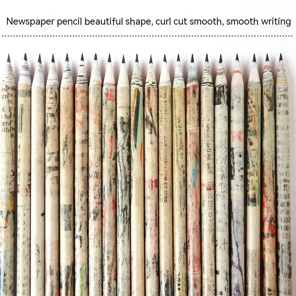 Eco-Friendly Paper Pencils: Creative Recycling for Writing, Drawing ...