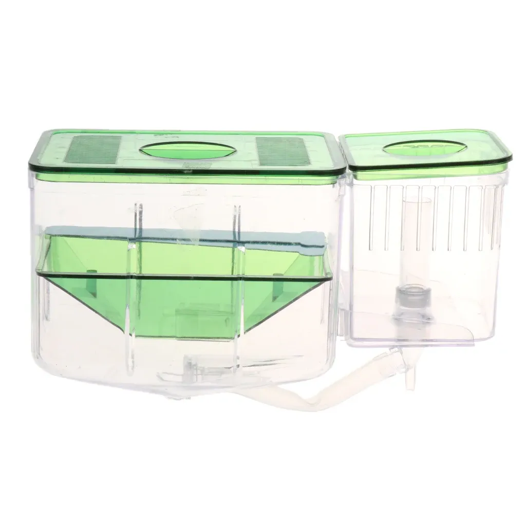 Tanks Aquarium Visfokker Box Broederij Incubator, Grote Plastic Vis Isolatie Box voor Clownfish Guppy Betta Eels Aquarium