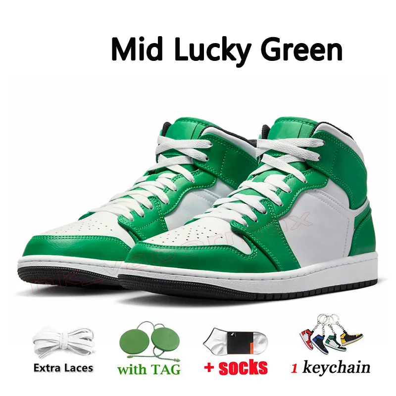 Black Dark Mocha 1s yellow basketball shoes with Celadon Lucky Green Glow High Top Metallic Gold Canary Yellow Golf Un Bred Unisex Sports Sneakers