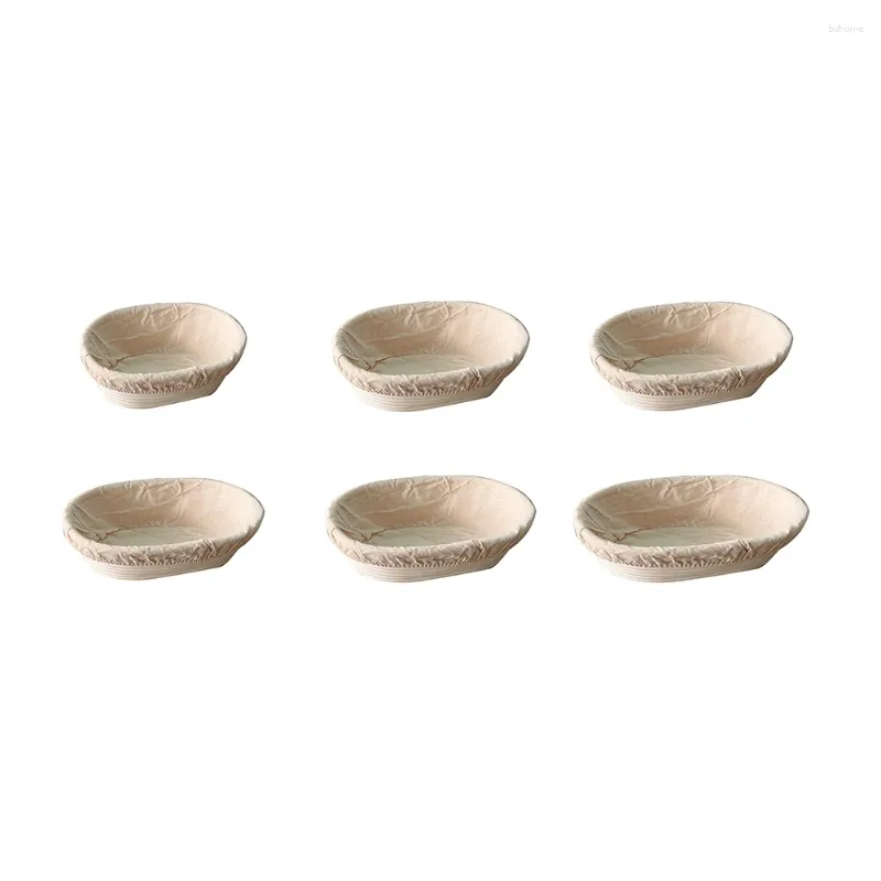 Teller, ovale Banneton-Brotform, Backzubehör, Brotgärkörbe, tragbare Schüssel, gewebte Küchenhelfer