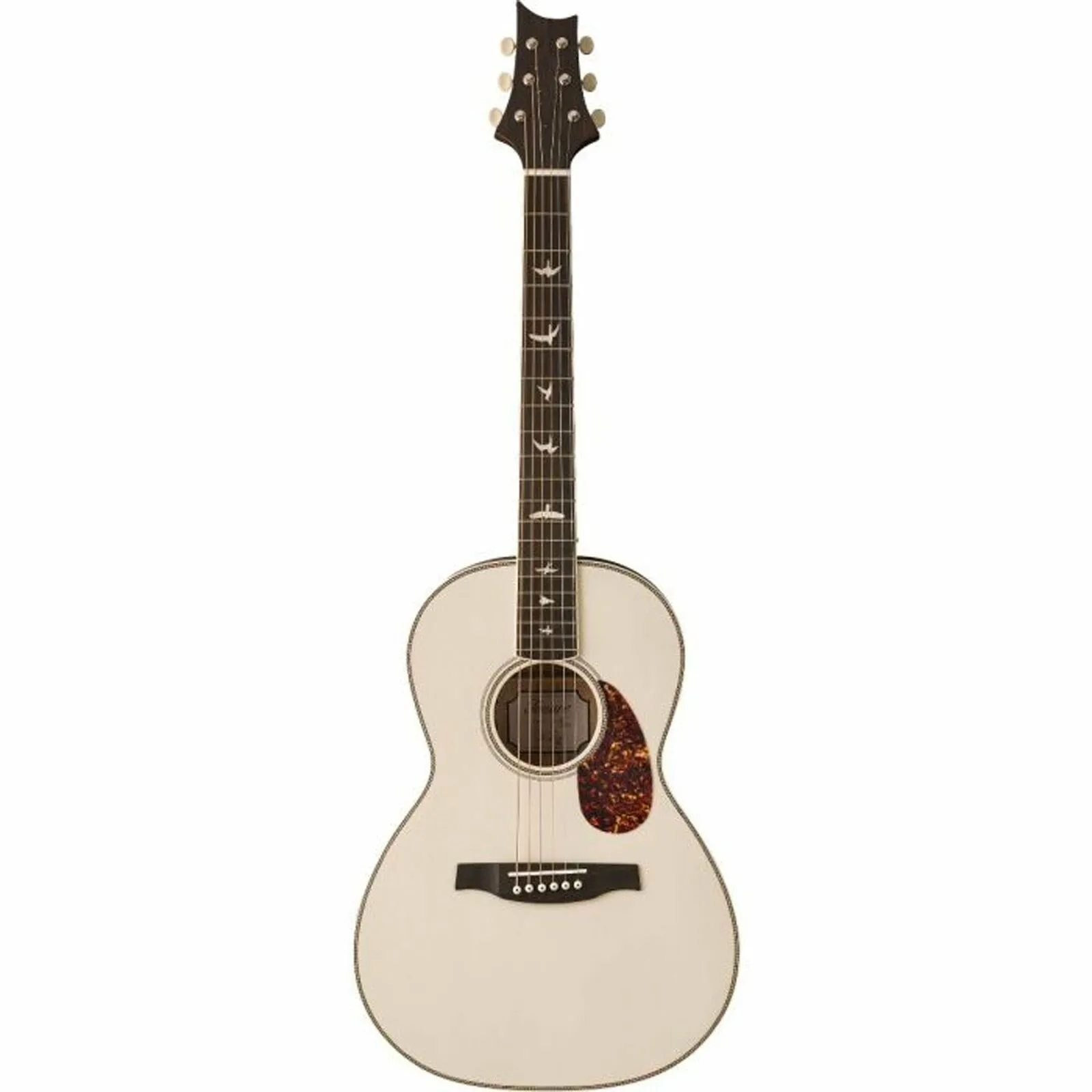 P20E Parlor Acoustic - Guitare blanche antique en édition limitée