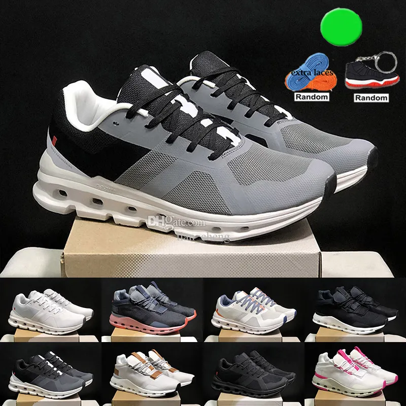 أحذية Cloudrunner Mens Running Womens Clouds Runner Sneakers Cloud White Hot Pink Designer Men Sports Nature Women des chaussures Hot Pink Zapatos