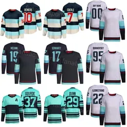 Hockey Winter Classic 22 Oliver Bjorkstrand Jersey 17 Jaden Schwartz 95 Andre Burakovsky 19 Jared McCann 29 Vince Dunn 10 Matty Beniers 37 Yanni Gourde Kids Lady Man