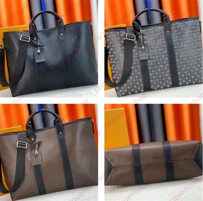 Weekend Tote NM Handväska Designer M30937 Bag Men Portfölj Business Office Computer Bags Herr Högkvalitativ axel Crossbody stor kapacitetsbrev ryggsäck dhgate