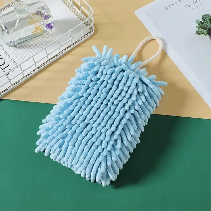 Towel Non-stick Oil Soft Hand Sponge And Chenille Design Household Cleaning Wiping Tools Cloth Kitchen Accessories