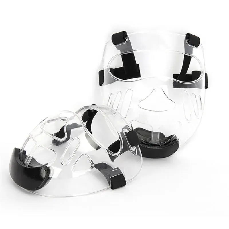 Vuxna barn taekwondo mask protektor airsoft taktisk snabb hjälmhuvud täcker män kvinnor ansikte vakt skate skidor kampsport karate 240122