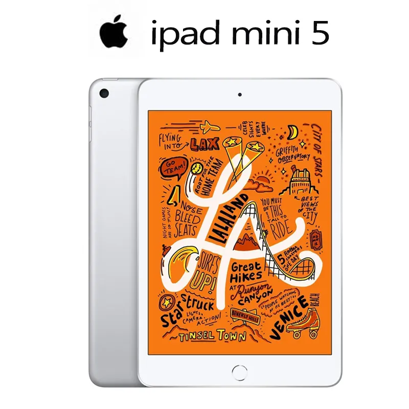 Origianl 리퍼브 태블릿 Apple iPad Mini 5 Wi-Fi 64GB 256GB 7.9 인치 iOS 이중 코어 PC가 봉인 된 상자