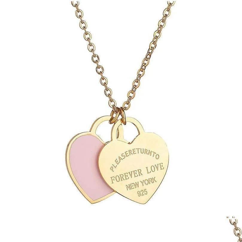 Pendant Necklaces Gold Necklace For Women Trendy Jewlery Bracelets Designer Costume Cute Fashion Luxurious Jewellery Custom Drop Del Dhkgq