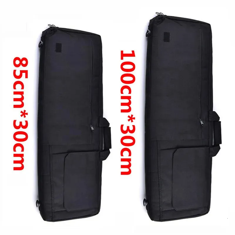 85CM100CM Military Equipment Tactical Gun Bag Airsoft Shooting Rifle Case Hunting Wargame Shoulder Pouch With Protect Cotton 240127