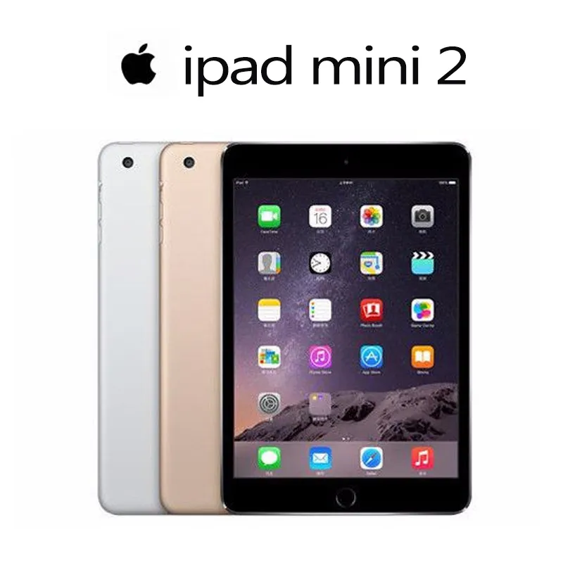 الأجهزة اللوحية التي تم تجديدها Apple ipad mini 2 7.9inch wifi+الإصدار الخلوي 16 جيجابايت 32GB 64GB iOS Tablet Dual Core PC