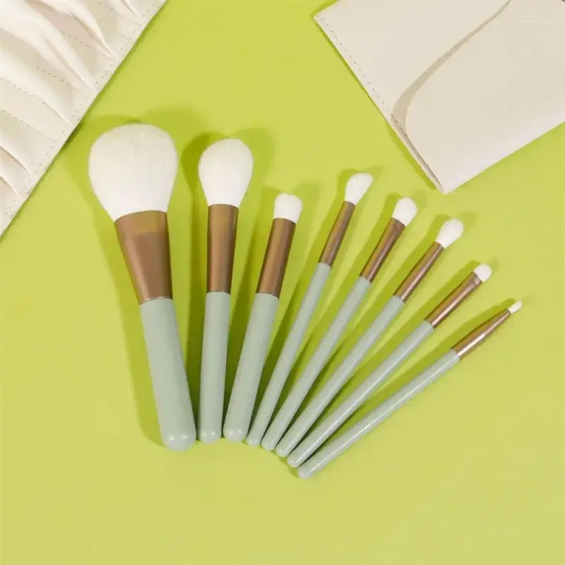 Pinceaux de maquillage brosse Portable facile à nettoyer ne pas manger de poudre doux délicat moelleux outils de beauté pas facilement déformable-peau