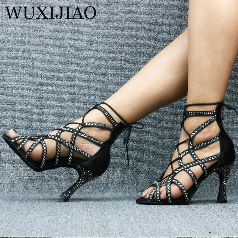 Shoes Latin Womens Salsa Shoes Diamond Sandals