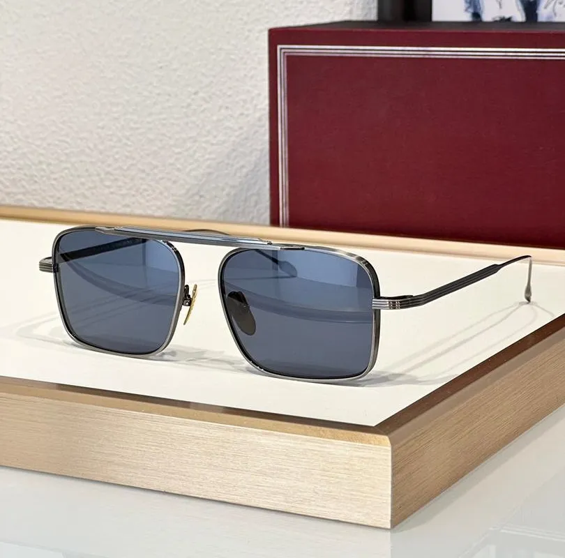 Mode-Sonnenbrille für Männer und Frauen, Sommer, Super SCARPA 39, Designer, stilvoll, High-Street-Stil, Anti-Ultraviolett, Retro-Platte, quadratisch, Acetat-Rahmen, zufällige Box