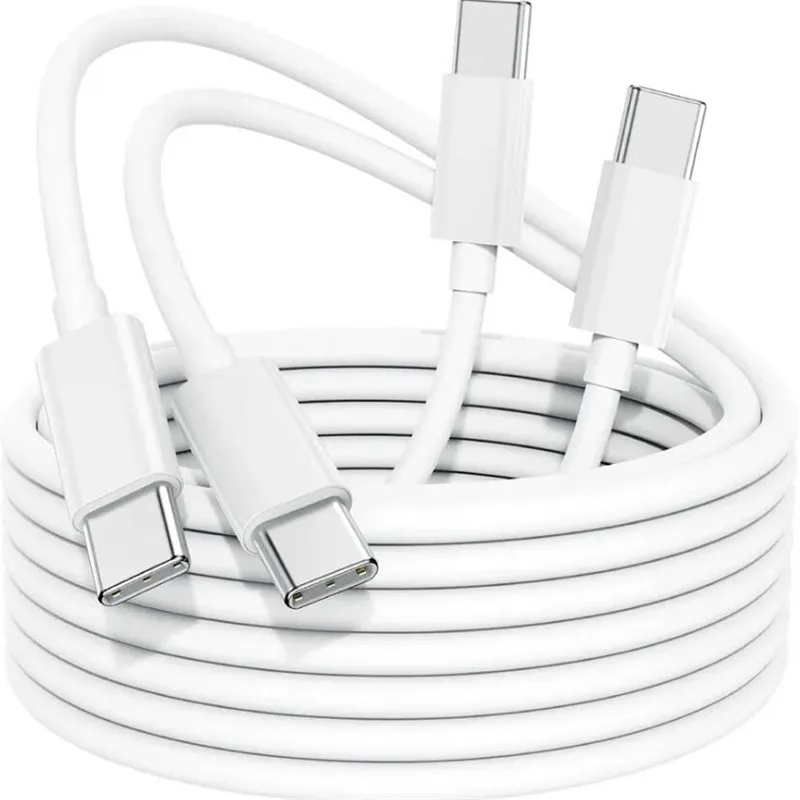 USB C إلى النوع C Cables PD شحن سريع 18W 20W ل SAMSUNG S21 S20 NOTE 20 شحن سريع 4.0 1M 2M 3FT 6FT