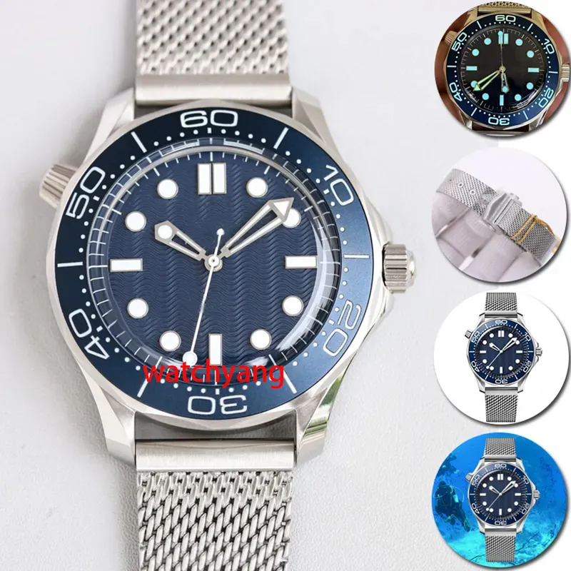 Luxuriöse Herrenuhr, 42 mm, hochwertige Uhr, Meeresuhr, Designer-Herrenuhr, Edelstahlarmband, Saphirglas, wasserdicht, Königsuhr, Montre De Luxe-Uhren, lb jason 007