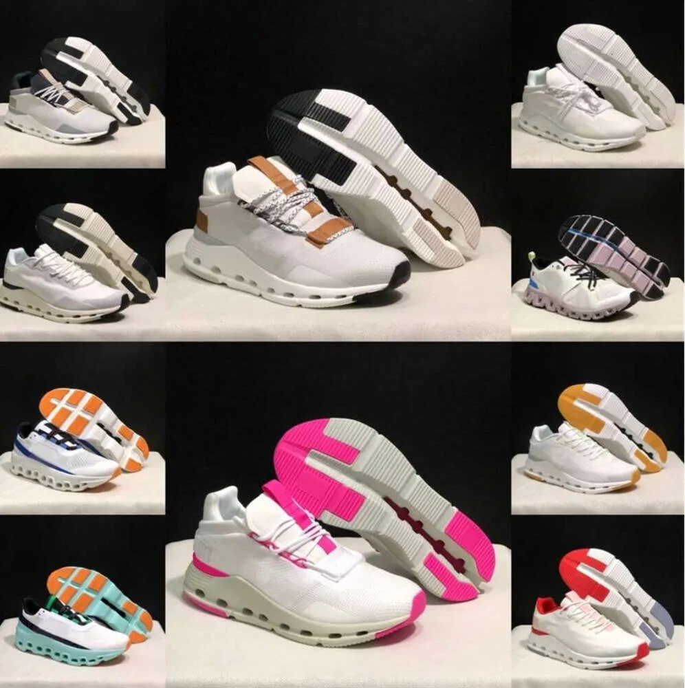 Nova White Pearl Womans Nova Form Federer Tennis Chaussures de course 2024 Homme Shock S Baskets Hommes Femmes Designer Chaussures Femme RUN DHgate Iron Leaf Pearl Federer 66