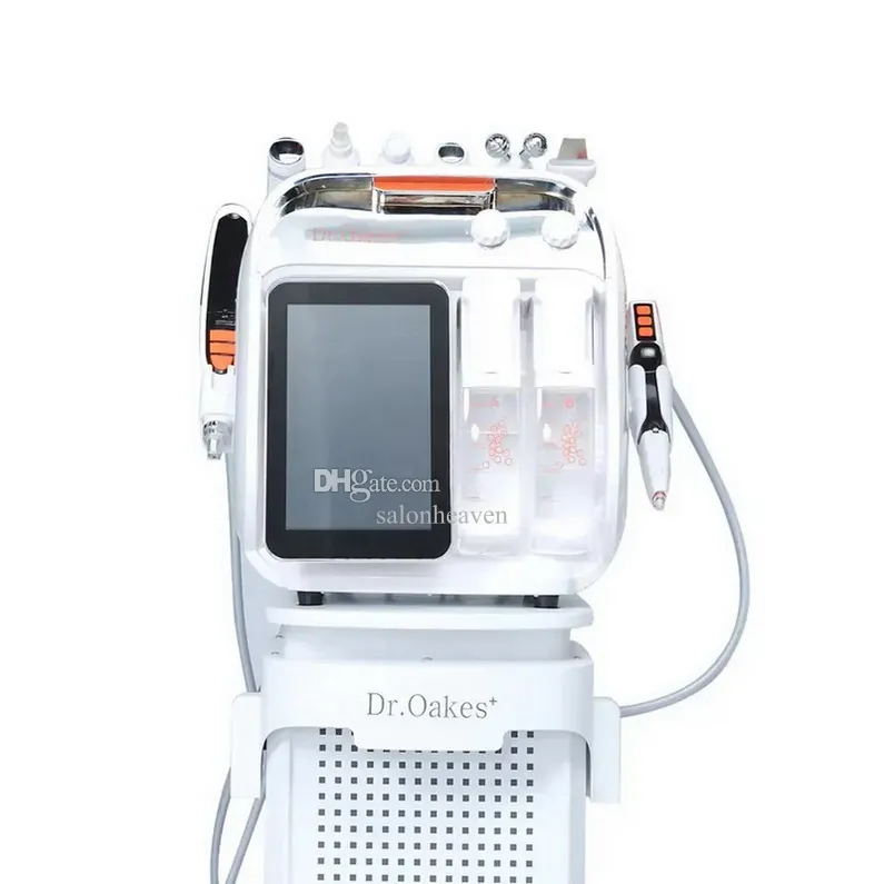 Dr. Oakes V8 Hydro Dermabrasion Oxygen Facial Machine 수력 얼굴 관리 피부 강화