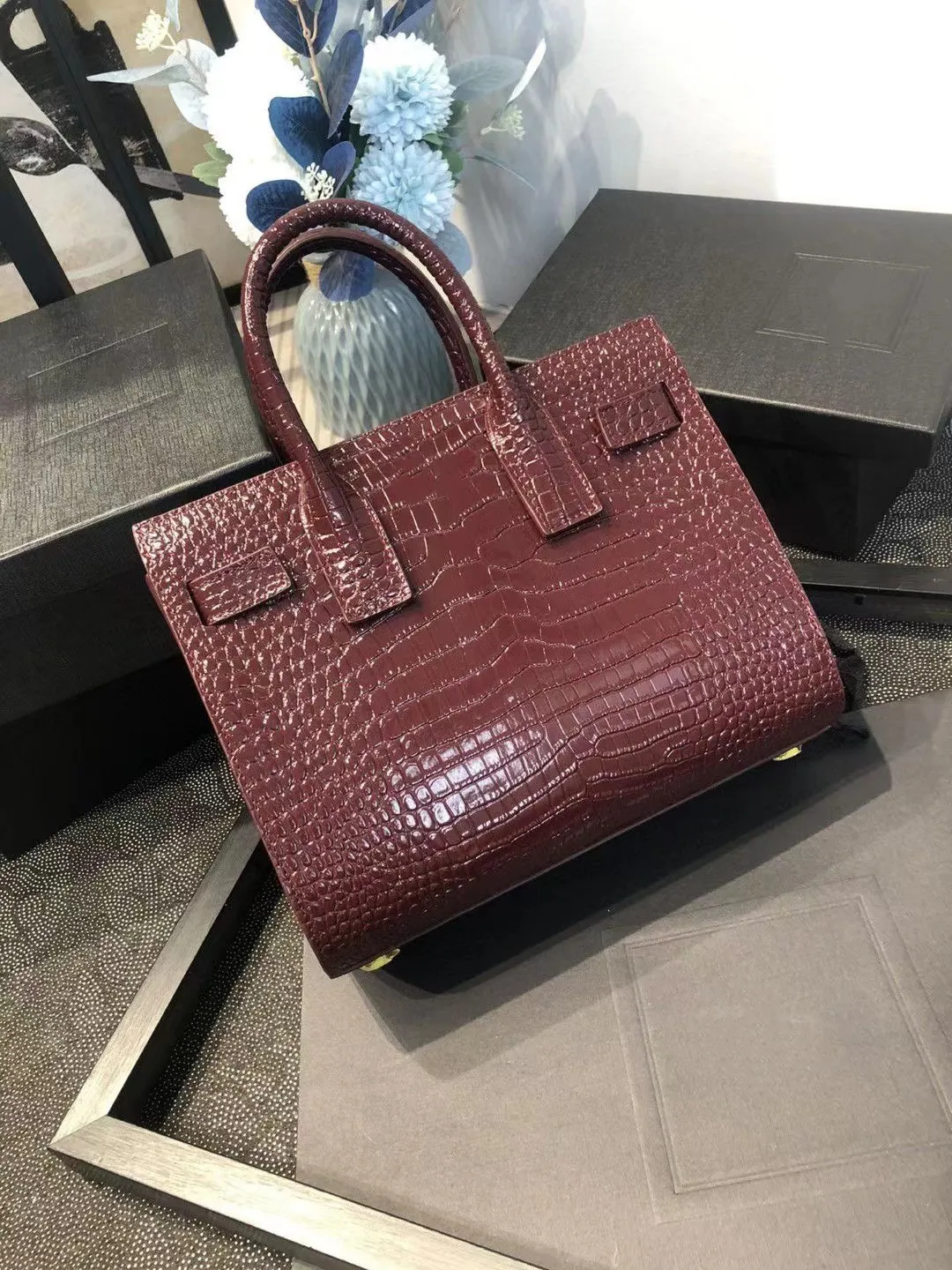 10A SAC DE JOUR BAGS CROCODILE GRAIN FASH 6 185 DHgate