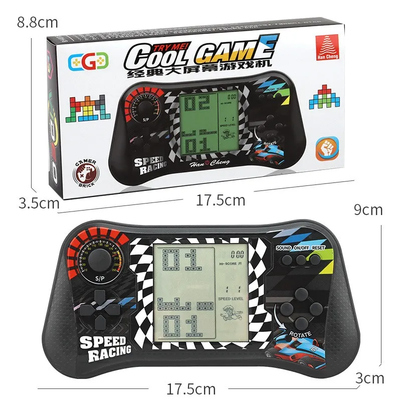 3.5 Inch HD Large Screen Handheld Portable Game Players Retro Game Box Built In Games Mini Video Game Console Decompression Toy